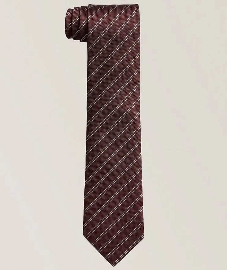 Striped Silk Tie