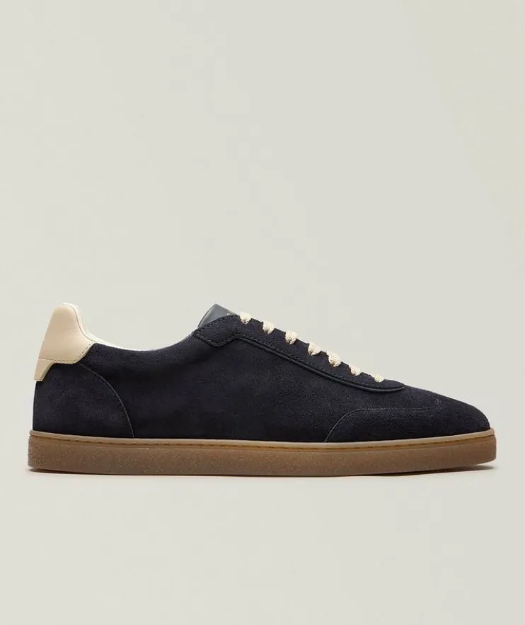 Suede & Leather Sneakers
