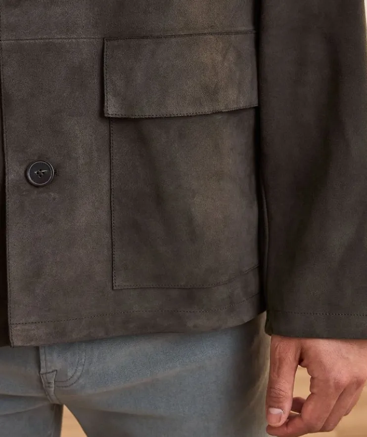 Suede Chore Jacket