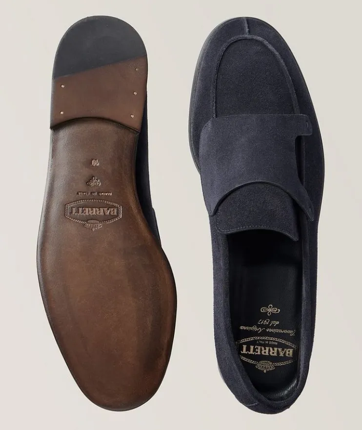 Suede Double Monkstraps