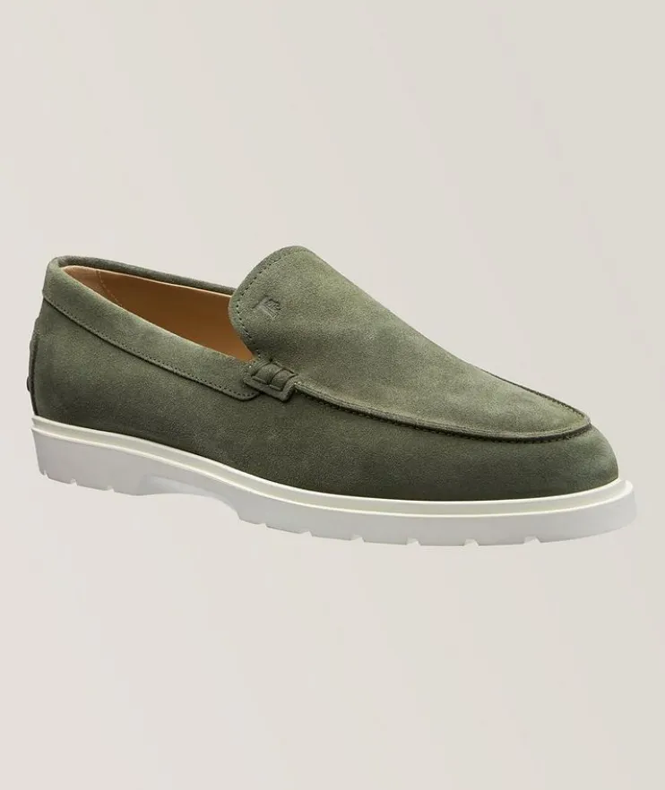 Suede Loafers