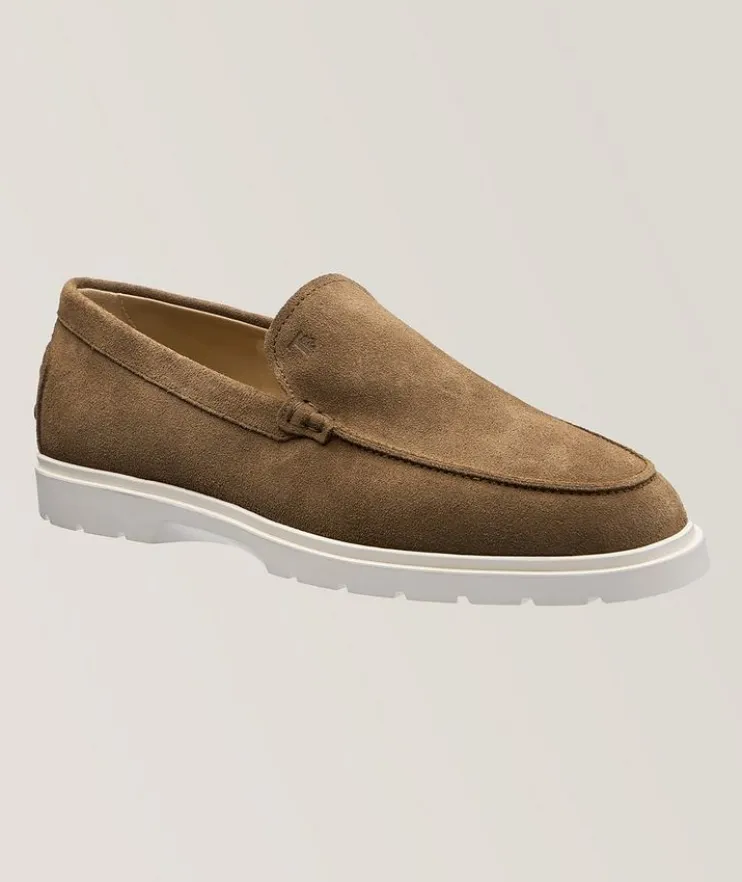 Suede Loafers