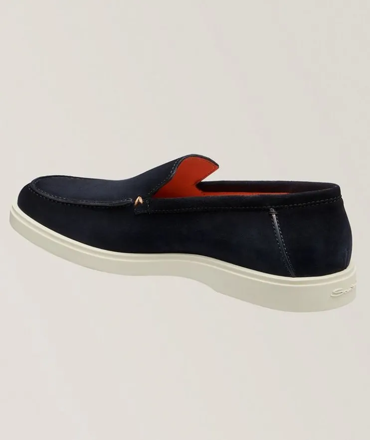 Suede Loafers