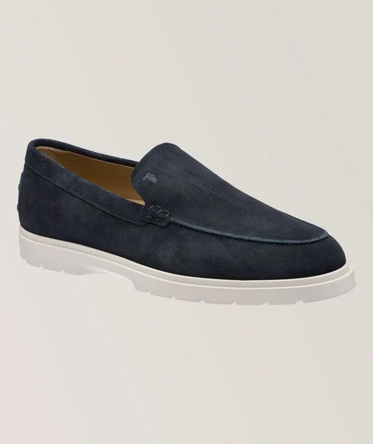 Suede Loafers