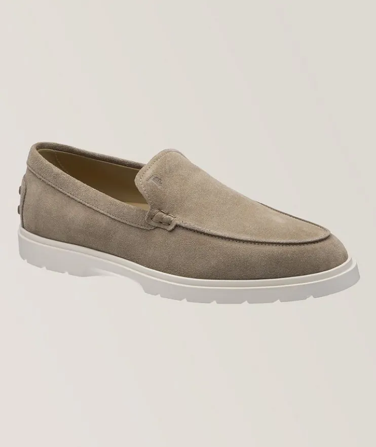 Suede Loafers