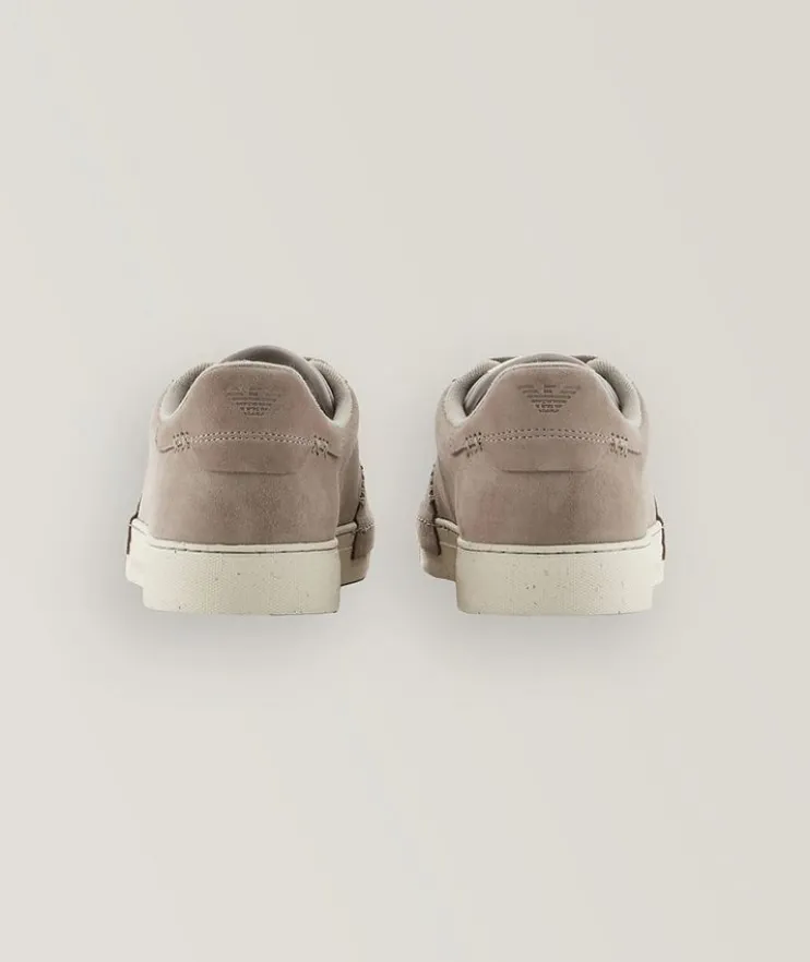 Suede Micro Perforated Sneakers