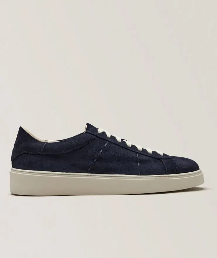 Suede Tennis Sneakers