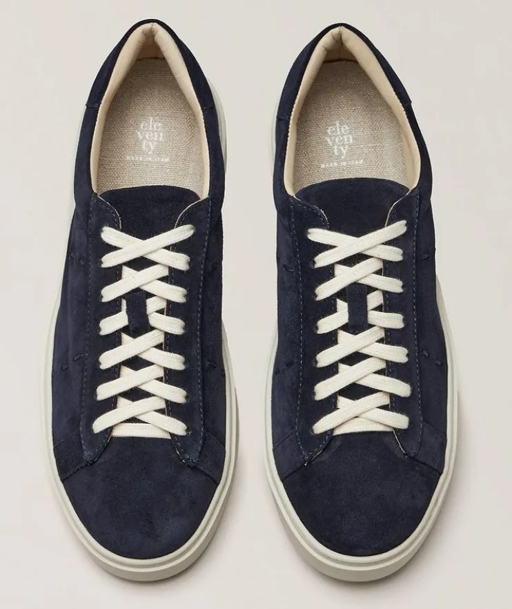 Suede Tennis Sneakers