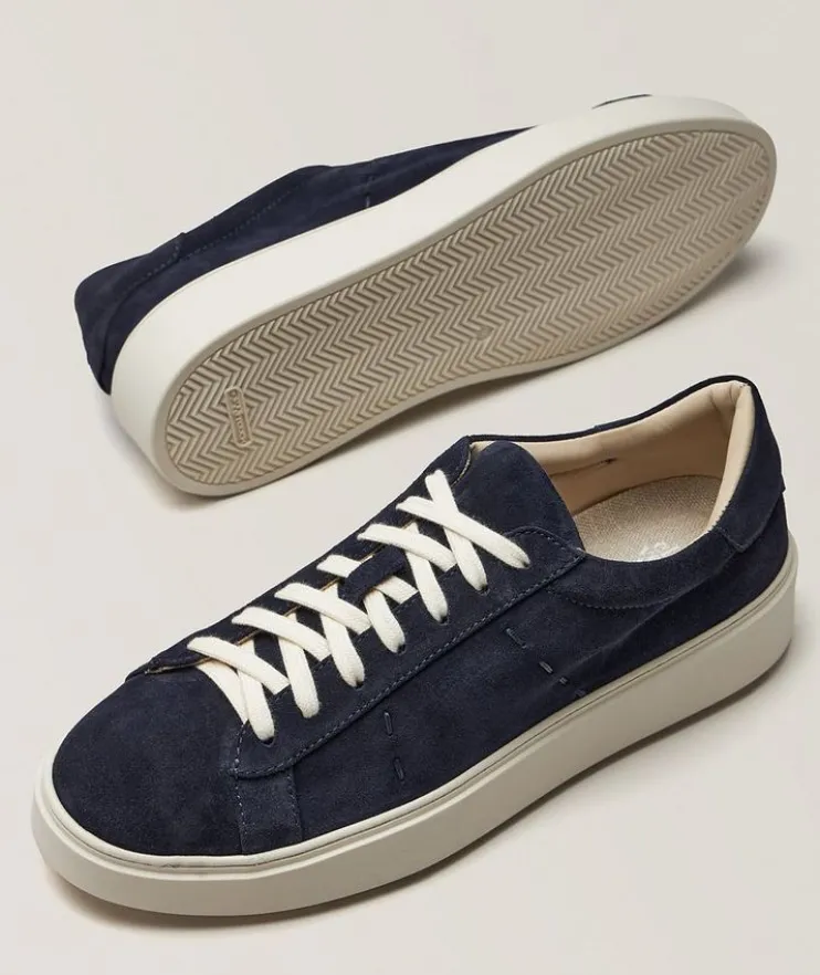 Suede Tennis Sneakers