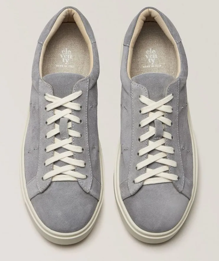 Suede Tennis Sneakers
