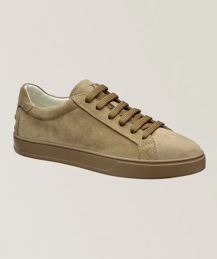 Suede Tennis Sneakers