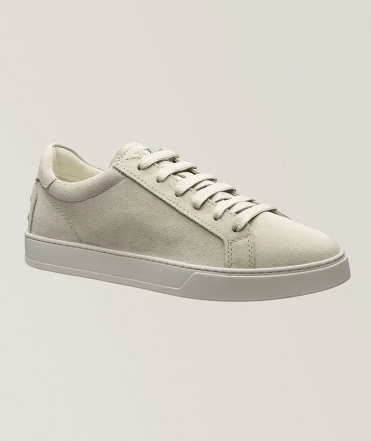 Suede Tennis Sneakers