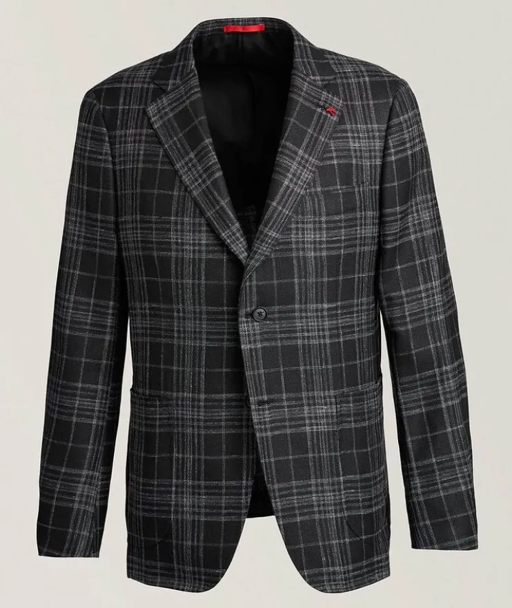 Summer Time Plaid Sport Jacket