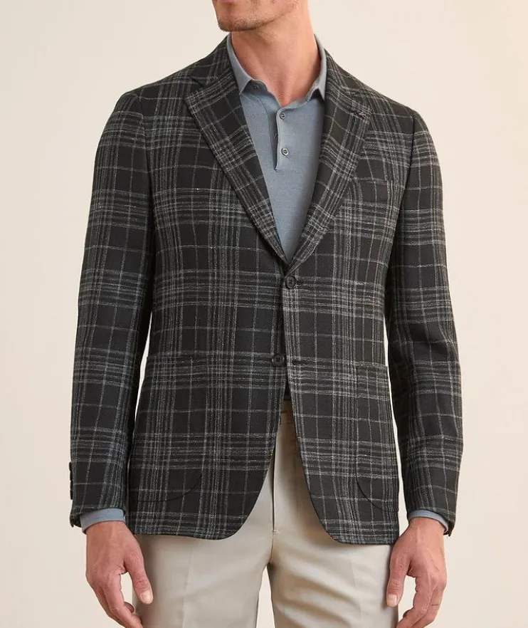 Summer Time Plaid Sport Jacket