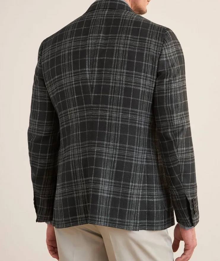Summer Time Plaid Sport Jacket