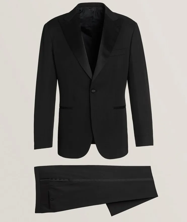 Super 160's Wool Policleto Tuxedo