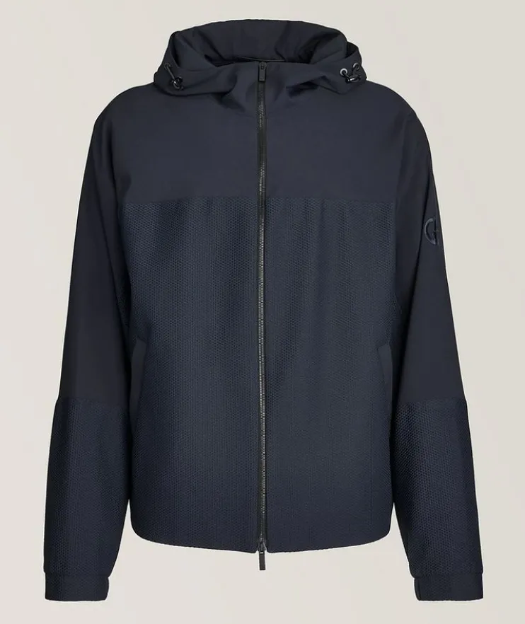 Sustainable Mixed Material Blouson