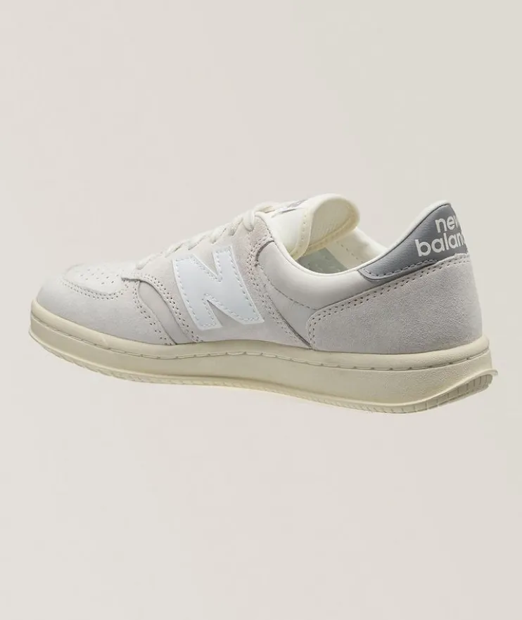 T500 Perforated Suede Sneakers