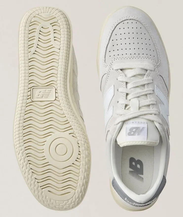 T500 Perforated Suede Sneakers