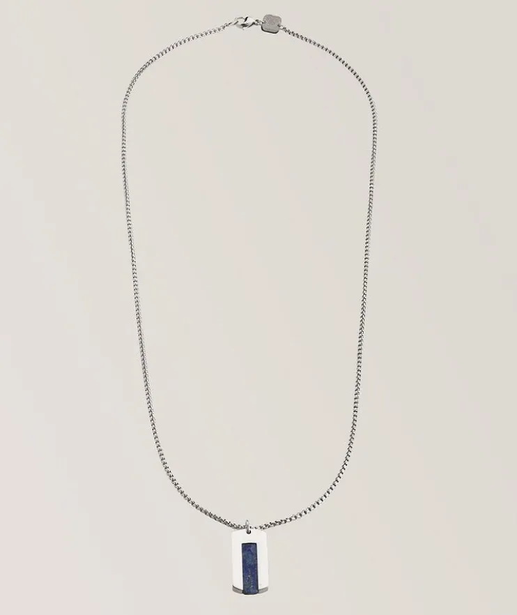 Tag Pendant Necklace