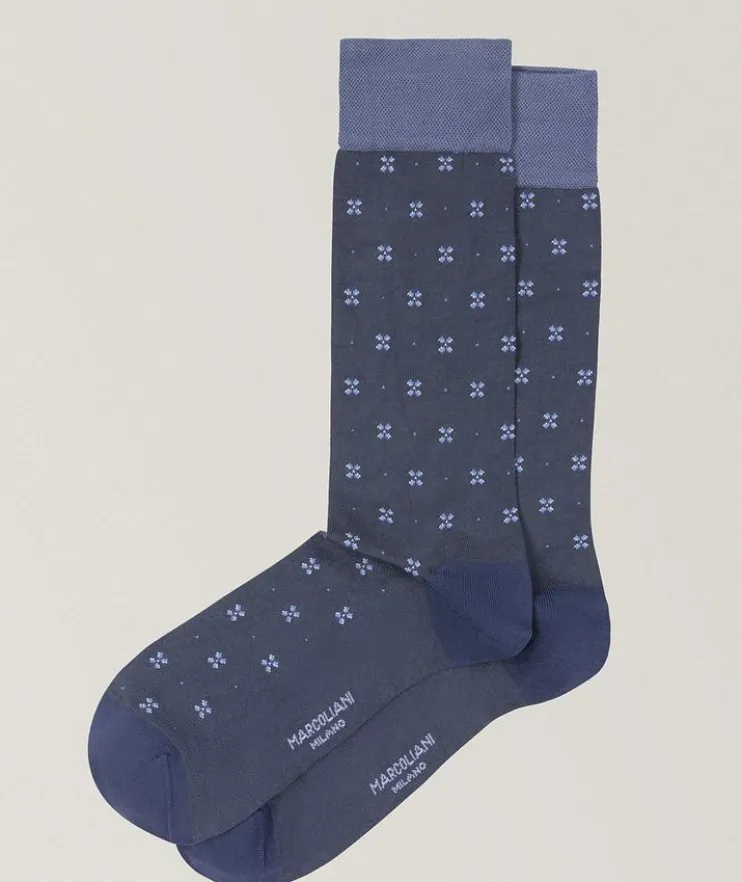 Tailor Flower Modal-Blend Socks