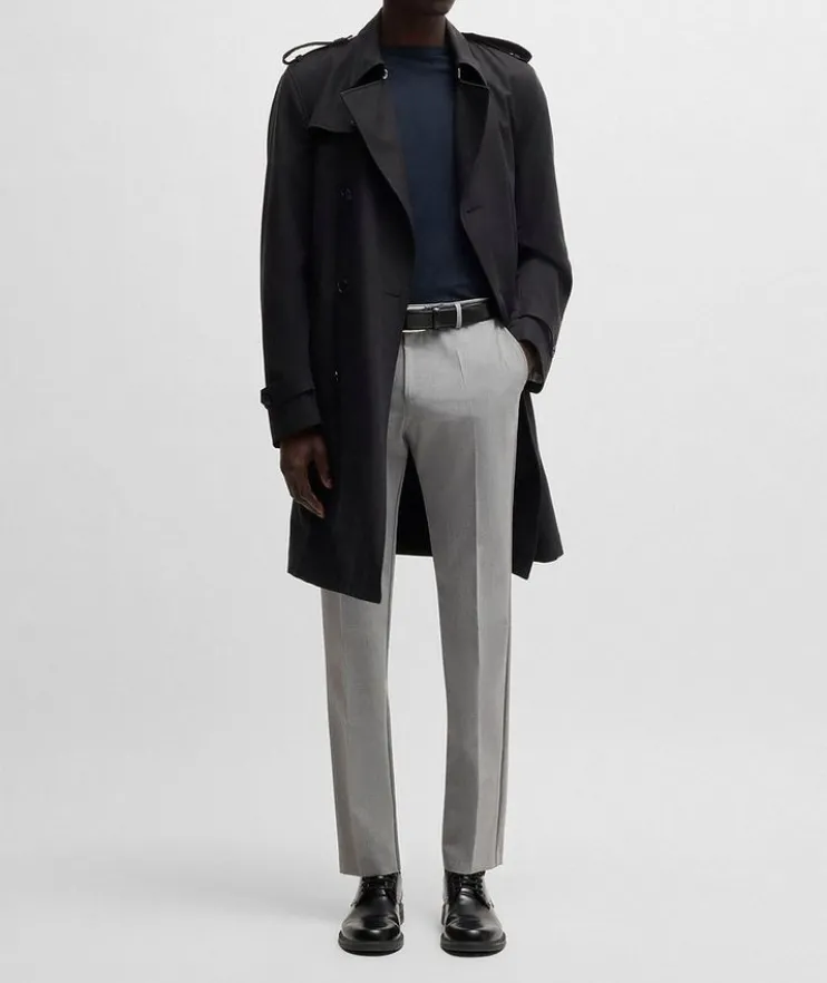 Taut Cotton-Linen Crewneck T-Shirt