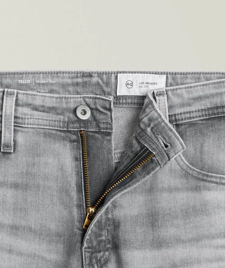 Tellis Modern Slim Vapor Wash Jeans