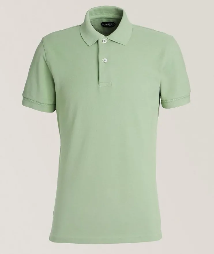 Tennis Piqué Cotton Polo