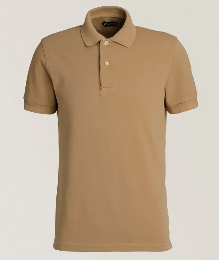 Tennis Piqué Cotton Polo