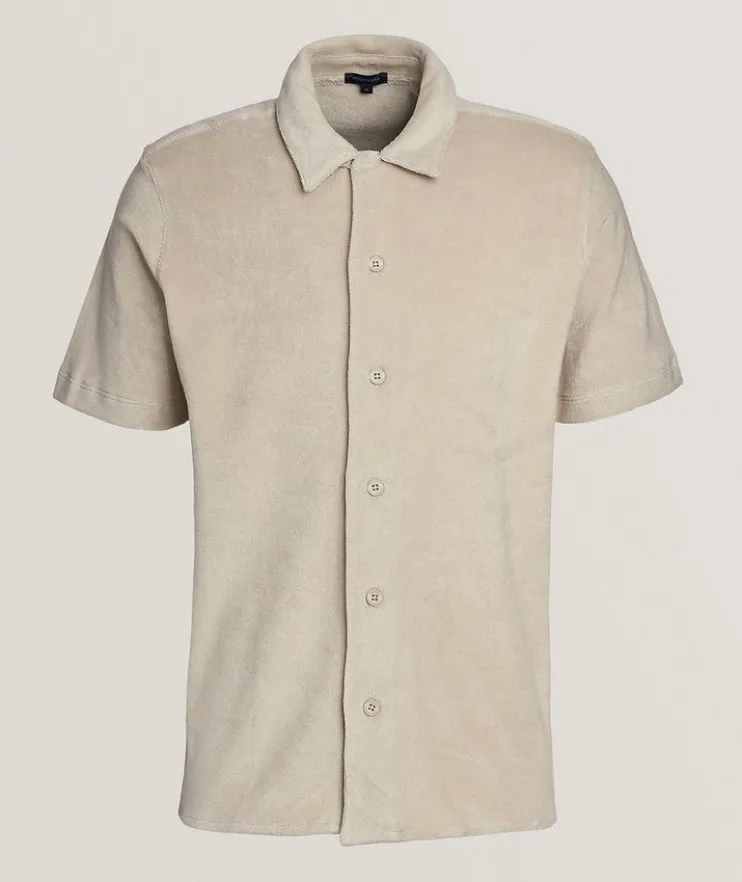Terry Cotton Camp Shirt