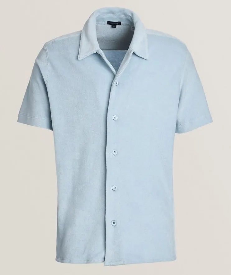 Terry Cotton Camp Shirt