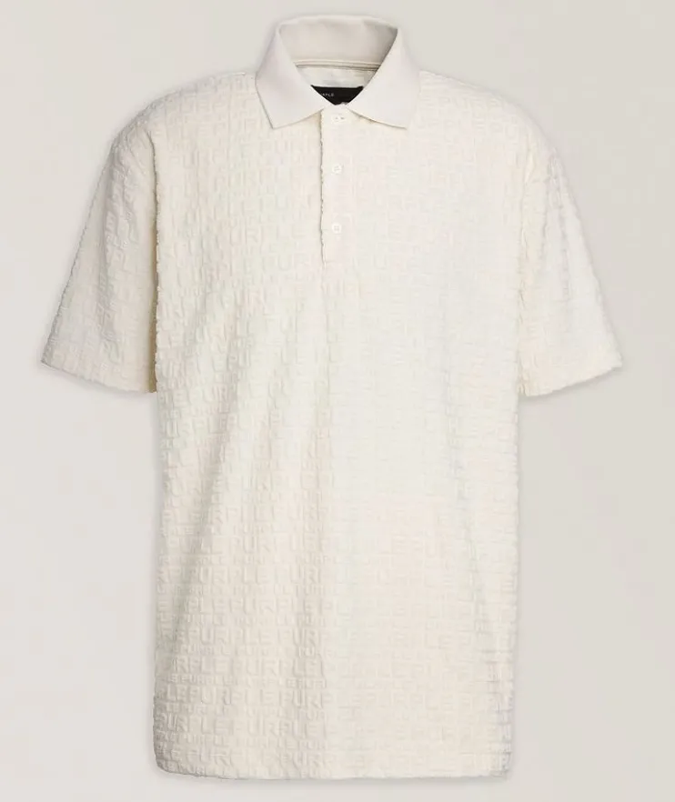 Terry Jacquard Polo