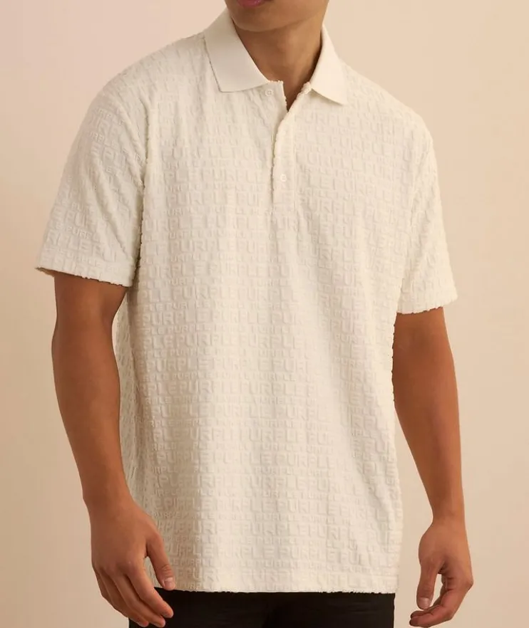 Terry Jacquard Polo