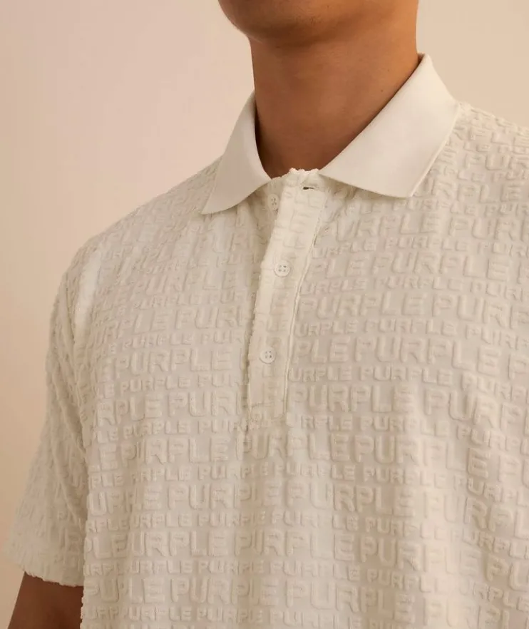 Terry Jacquard Polo