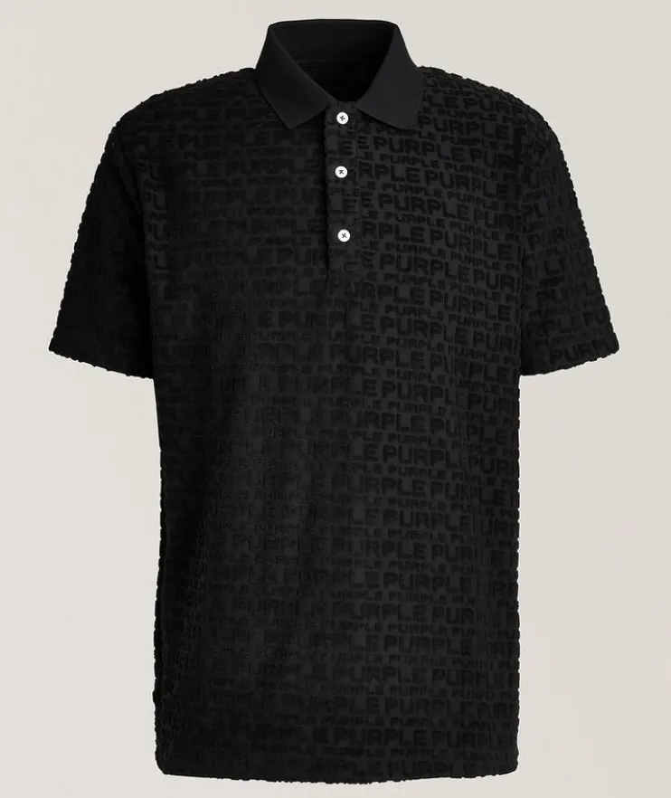 Terry Jacquard Polo