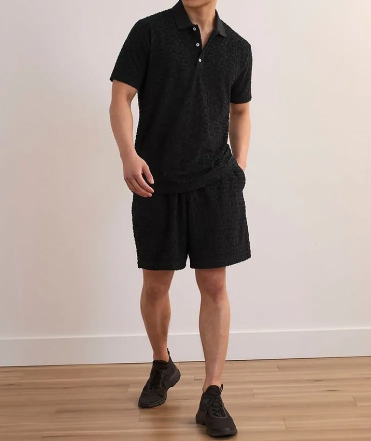 Terry Jacquard Shorts