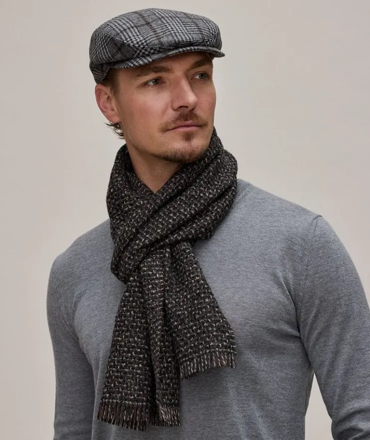 Textured Cashmere-Silk Scarf