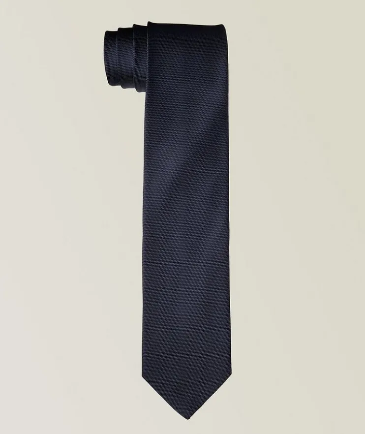 Textured Silk Tie