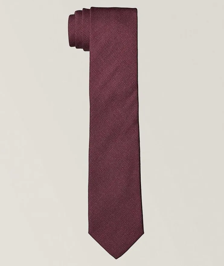 Textured Wool Tie