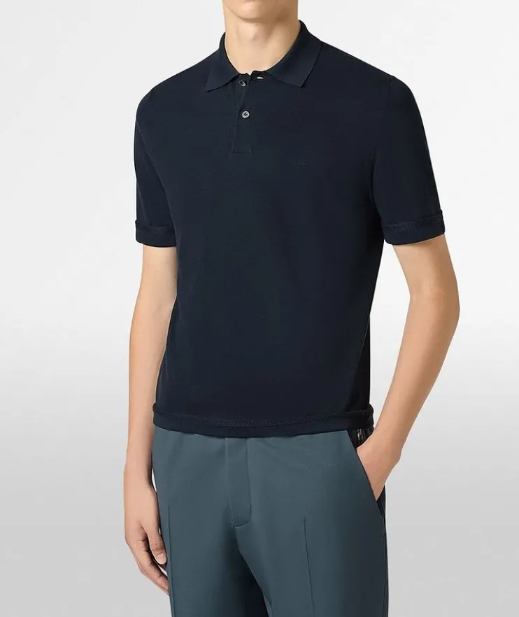 Thabor Cotton-Silk Polo