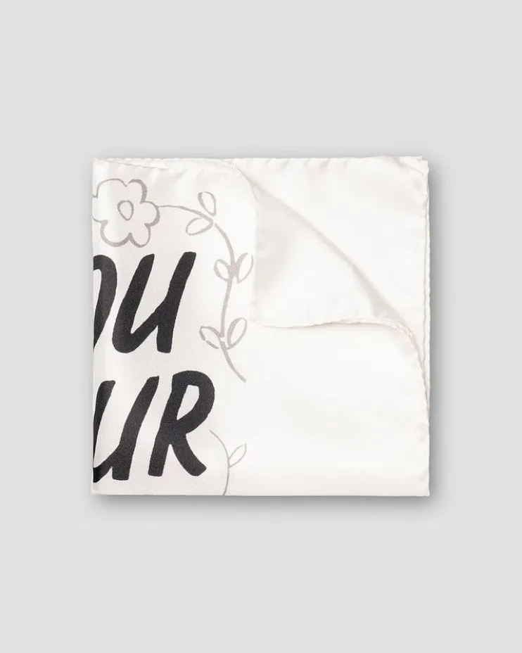 The Beatles Collection "You Pour Al Es" Silk Pocket Square