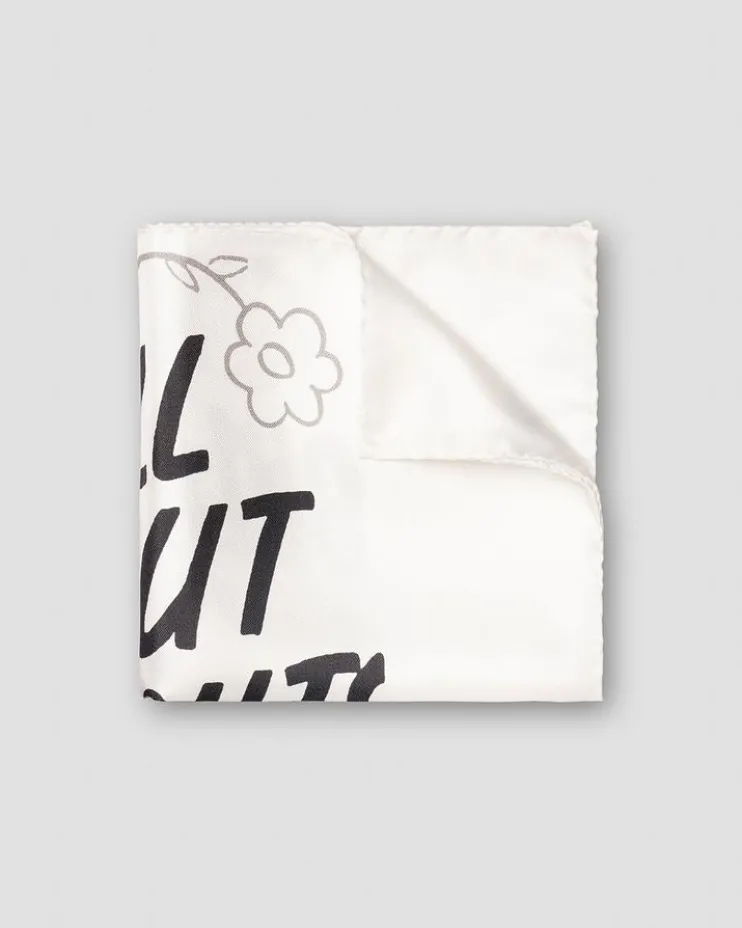 The Beatles Collection "All Tout Nichts Necesitas" Silk Pocket Square