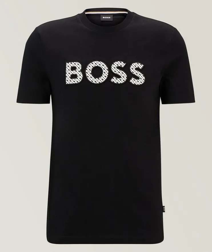 Thompson Logo Jersey Cotton T-Shirt