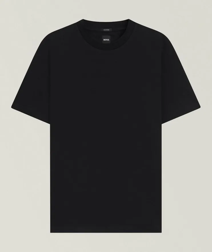 Thompson Micro-Pattern Mercerized T-Shirt