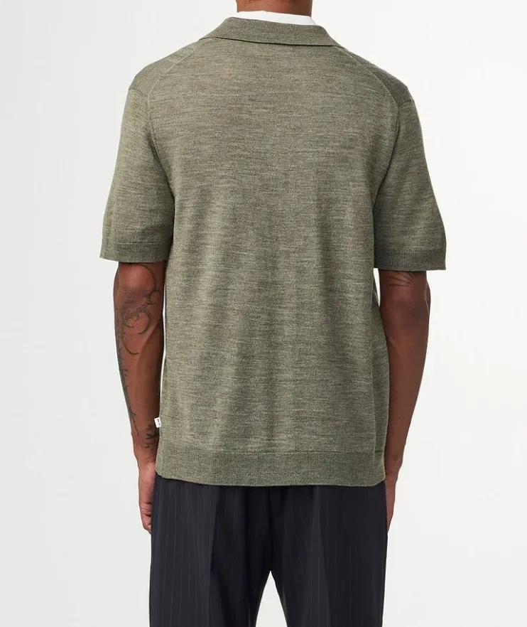 Thor Textured Wool-Blend Cardigan