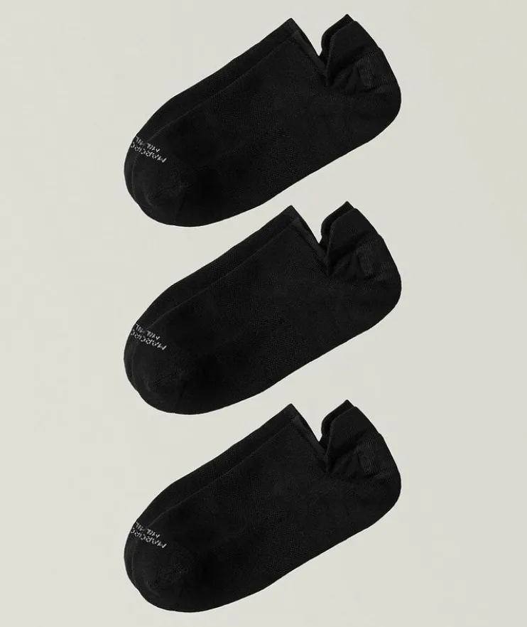 Three-Pack Invisible Sneaker Socks