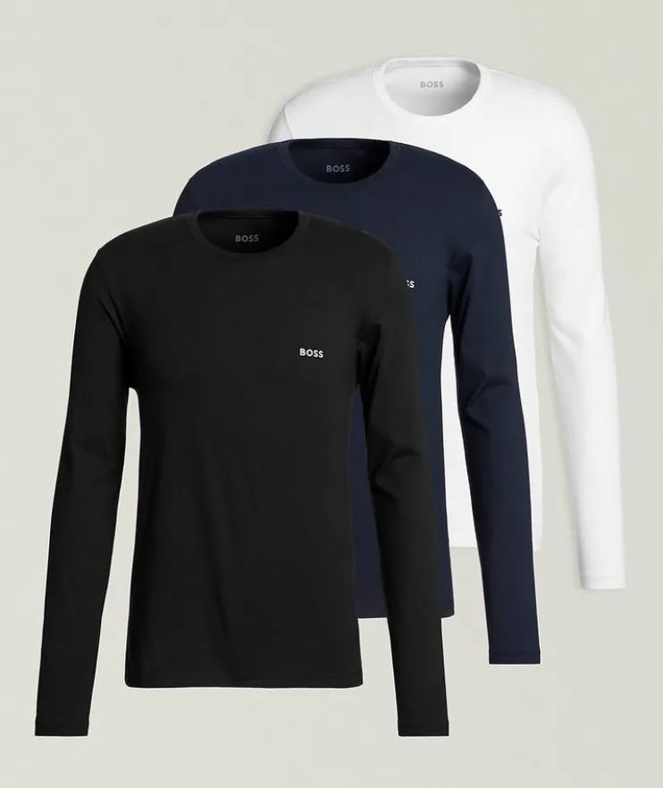 Three-Pack Long-Sleeve T-Shirt