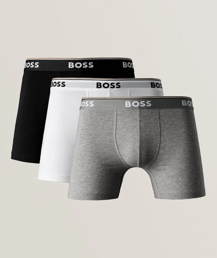 Three-Pack Power Boxer Briefs
