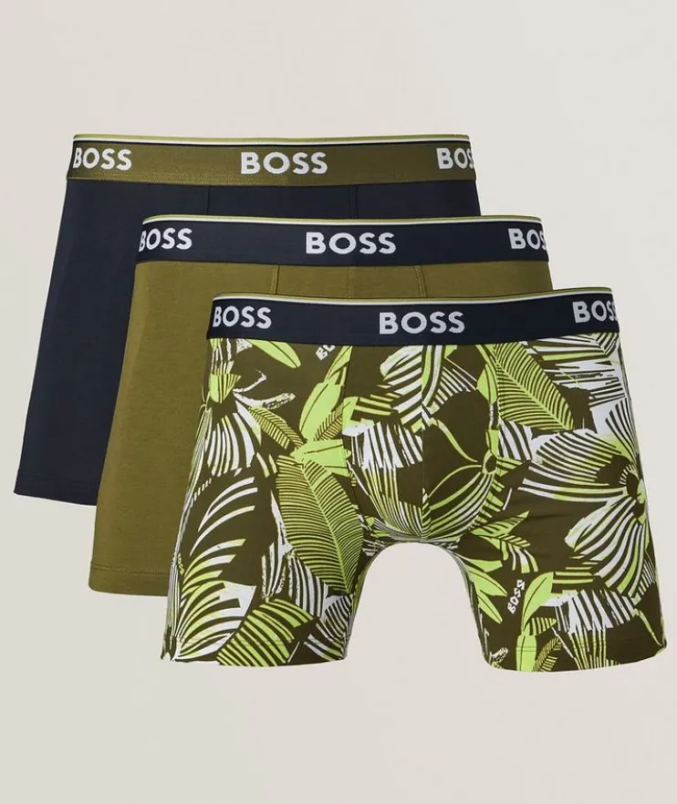 Three-Pack Power Jungle Boxer Brief