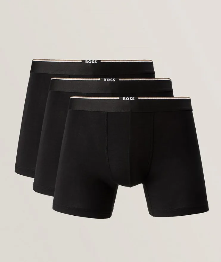 Three-PackStretch-Bamboo Boxer Brief